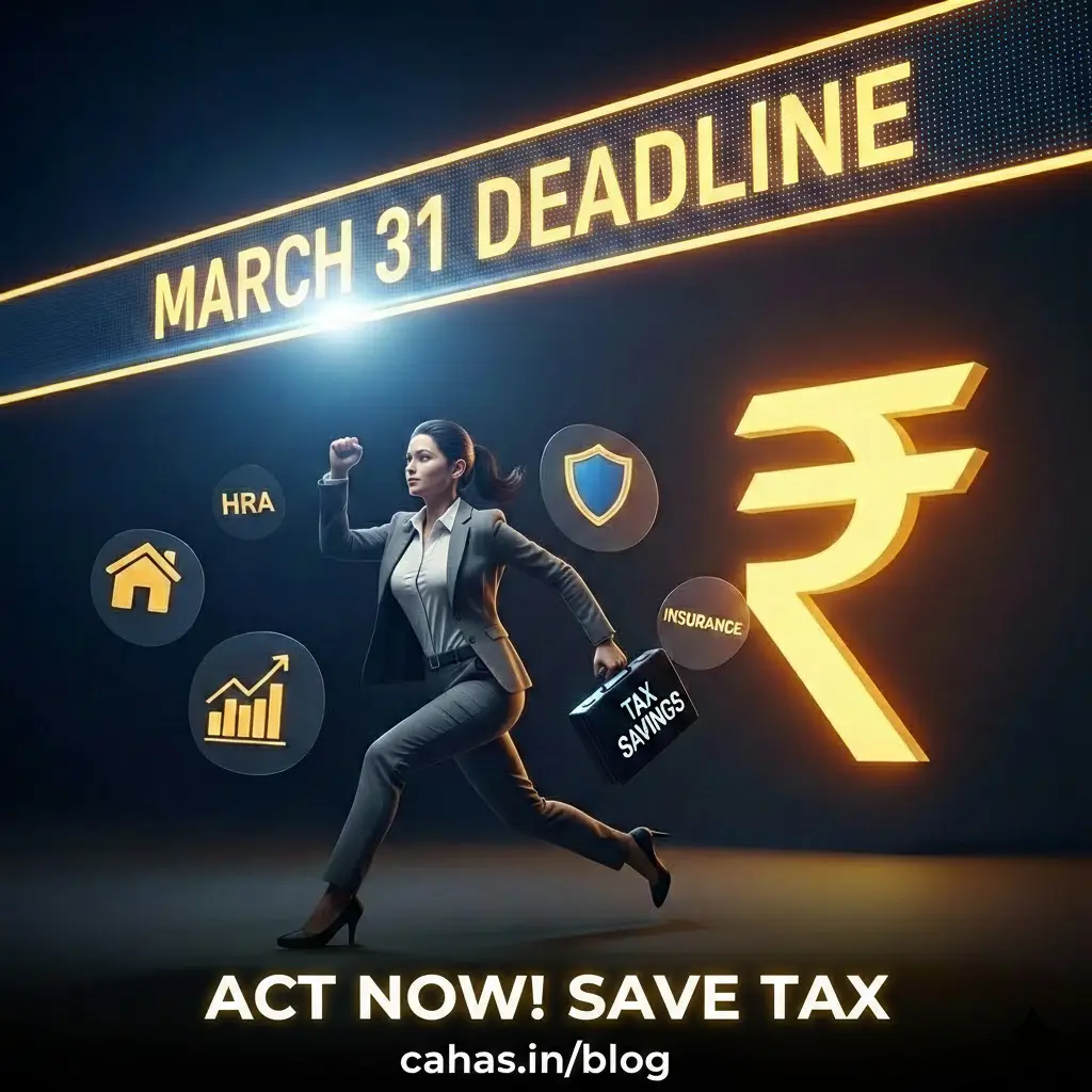 THE MARCH 31st DEADLINE: YOUR LAST-MINUTE GUIDE TO SAVING TAX FOR FY 2025-26